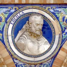 Medallón de Ercilla