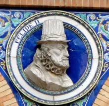 Medallón de Felipe II