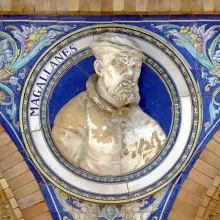 Medallón de Fernando de Magallanes