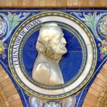Medallón de Fernando de Rojas