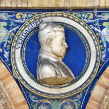 Medallón de Verdaguer